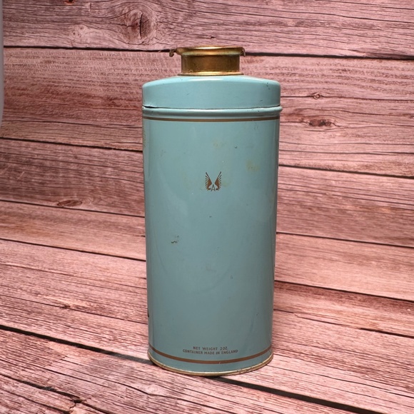 Vintage Elizabeth Arden “Blue Grass” Dusting Powder Set – Tin & Shaker Bottle - Picture 12 of 16